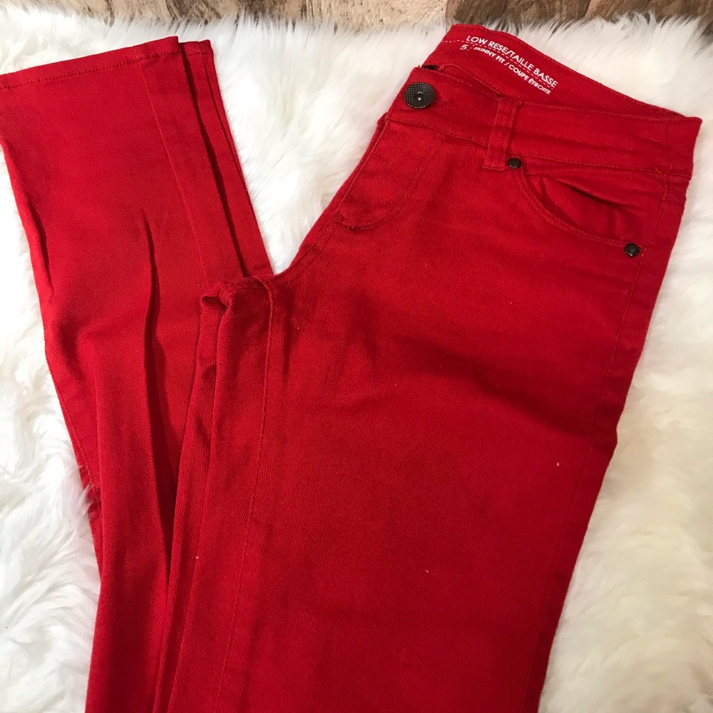 3/25$ Jeans rouge